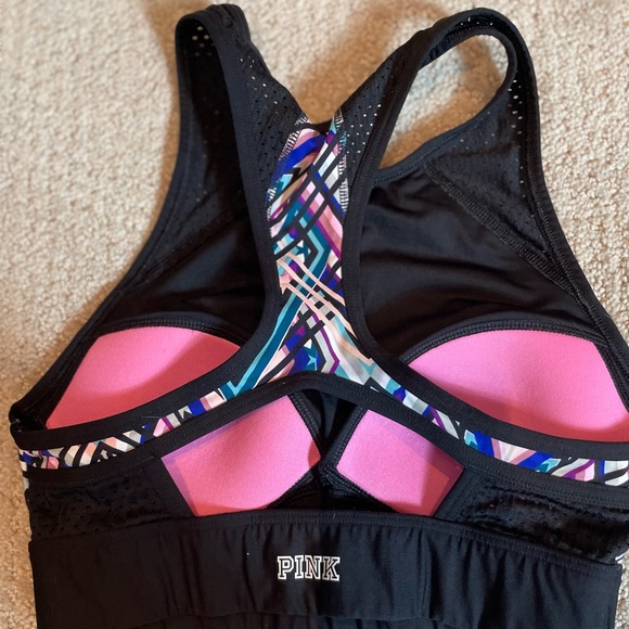 Pink/Victoria Secret Sports Bra - Picture 3 of 3